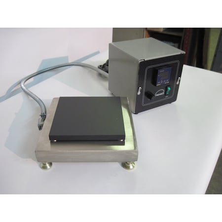 Wenseco Hot Plate, Industrial 6"x6"x.5" Anodized Aluminum Plate, Digital Control HP66